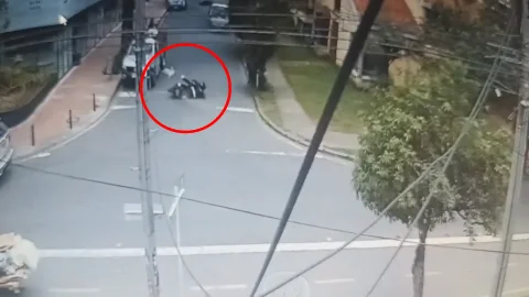 Ladrones capturados tras persecución.