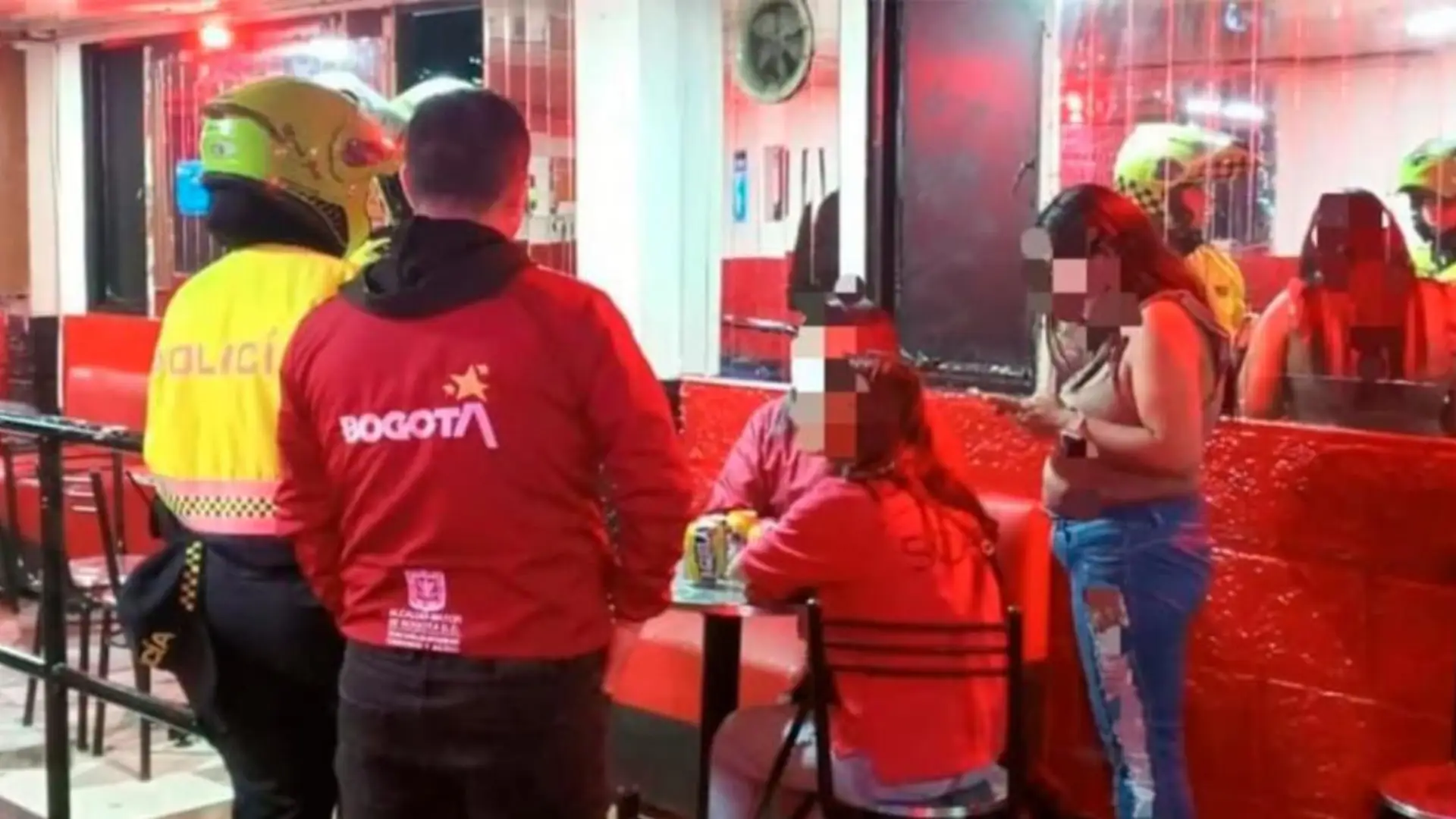 Menores en bares de Bogotá