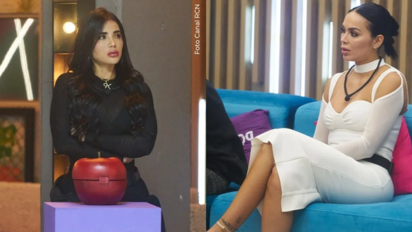 Karina García, con miedo, respondió a la revelación del exnovio de Laura González: video