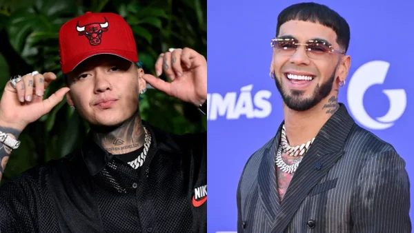 Anuel y Blessd conmocionan a sus fanáticos al aparecer por las calles de Medellín