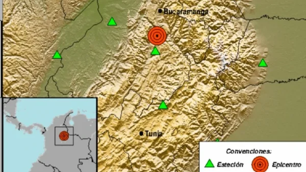 Atención: fuerte temblor se sintió en Colombia en la madrugada de este 8 de agosto de 2025