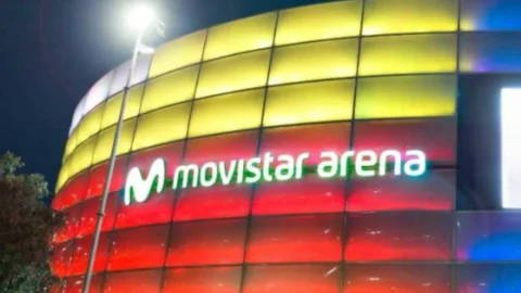 Movistar Arena.