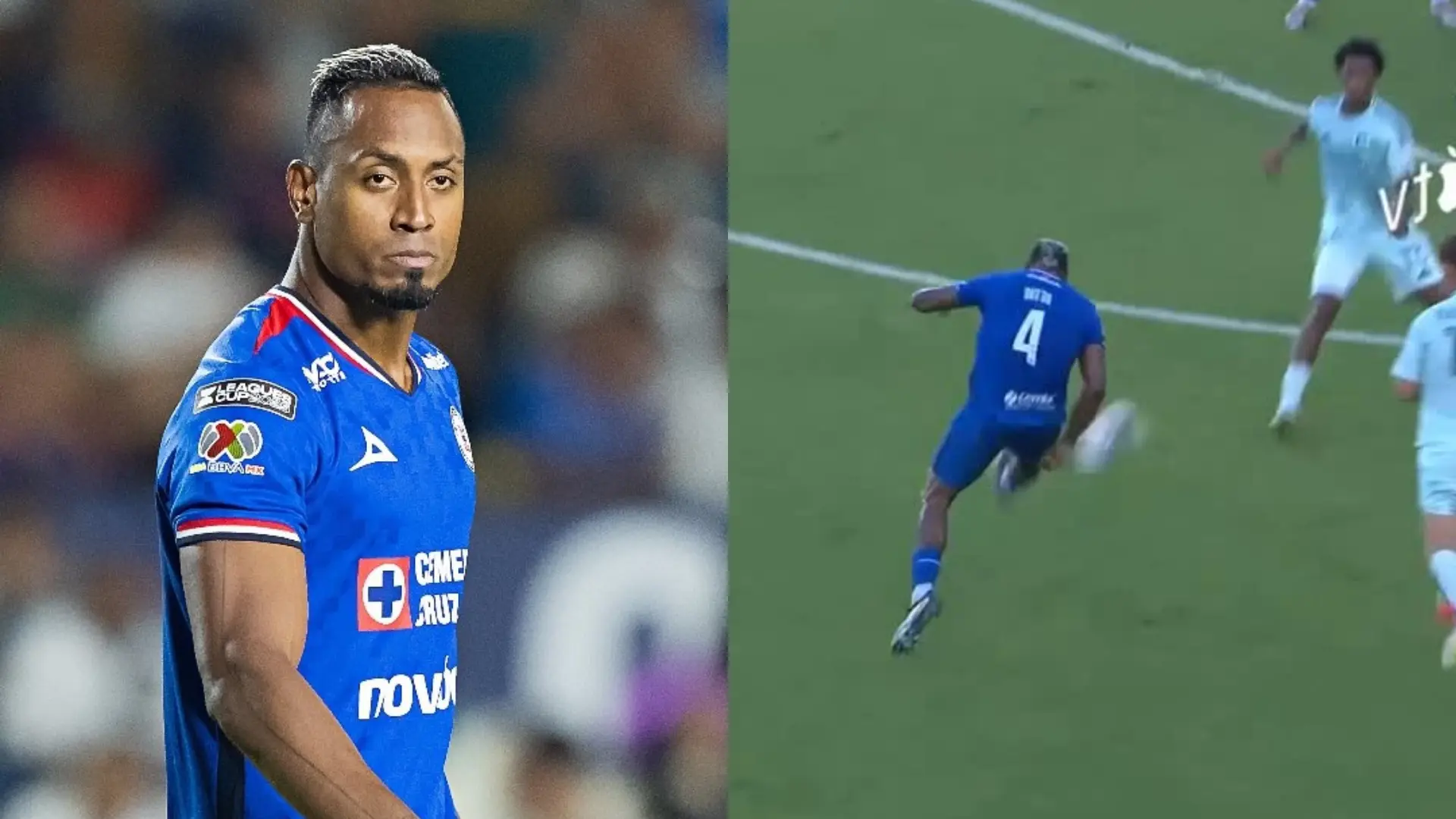 Willer Ditta golazo Cruz Azul