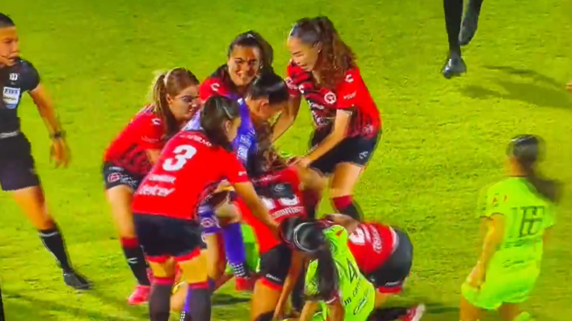 Liga Femenina México pelea Juárez vs. Tijuana