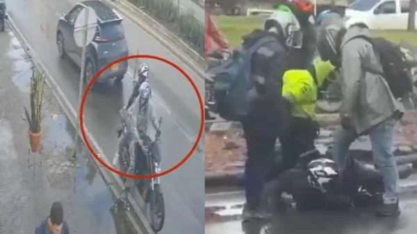 VIDEO | Delincuentes armados intentaron un robo millonario en Bogotá, pero fueron interceptados VIDEO | Delincuentes armados intentaron un robo millonario en Bogotá, pero fueron interceptados