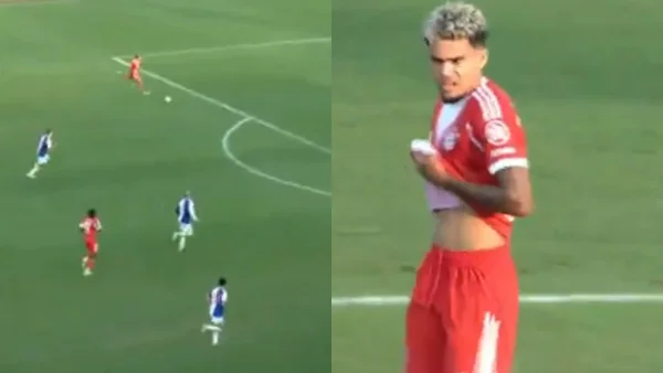 El insólito mano a mano que falló Luis Díaz y por el que causó la reacción de su DT