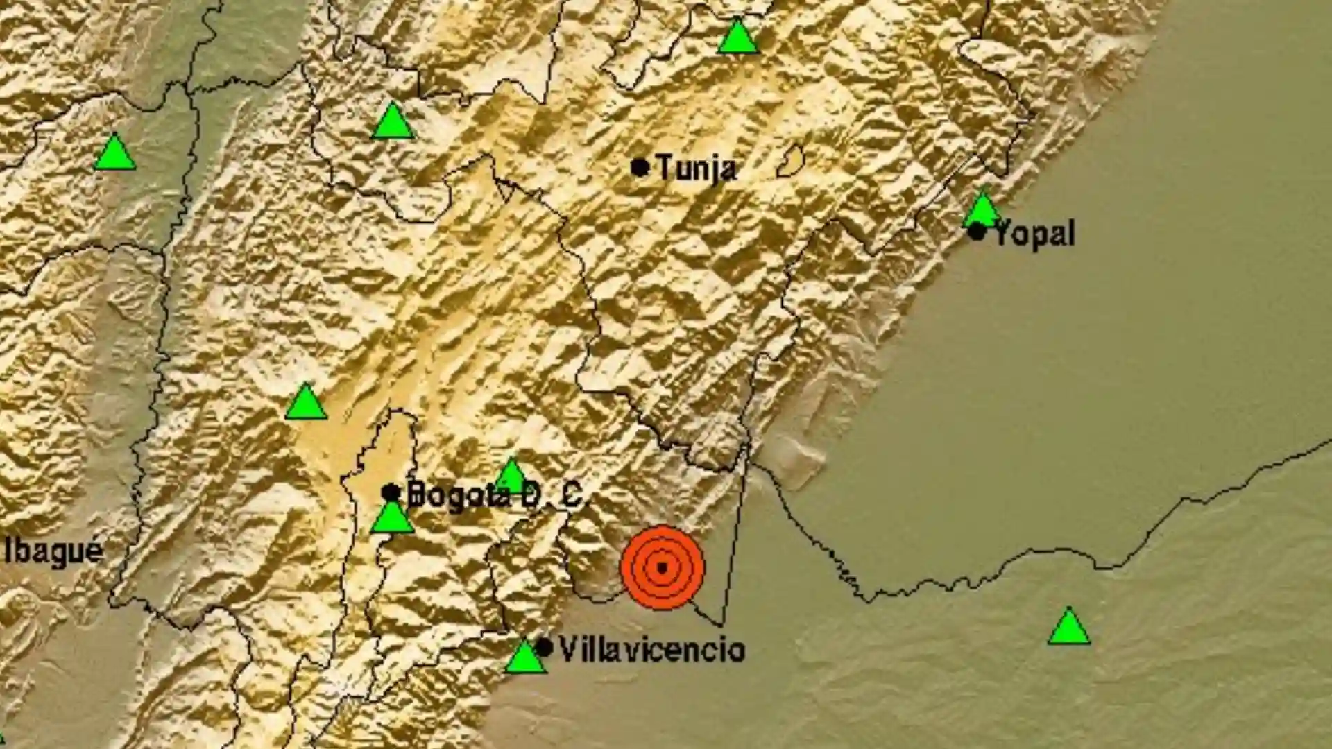 Temblor 13 de agosto en Colombia