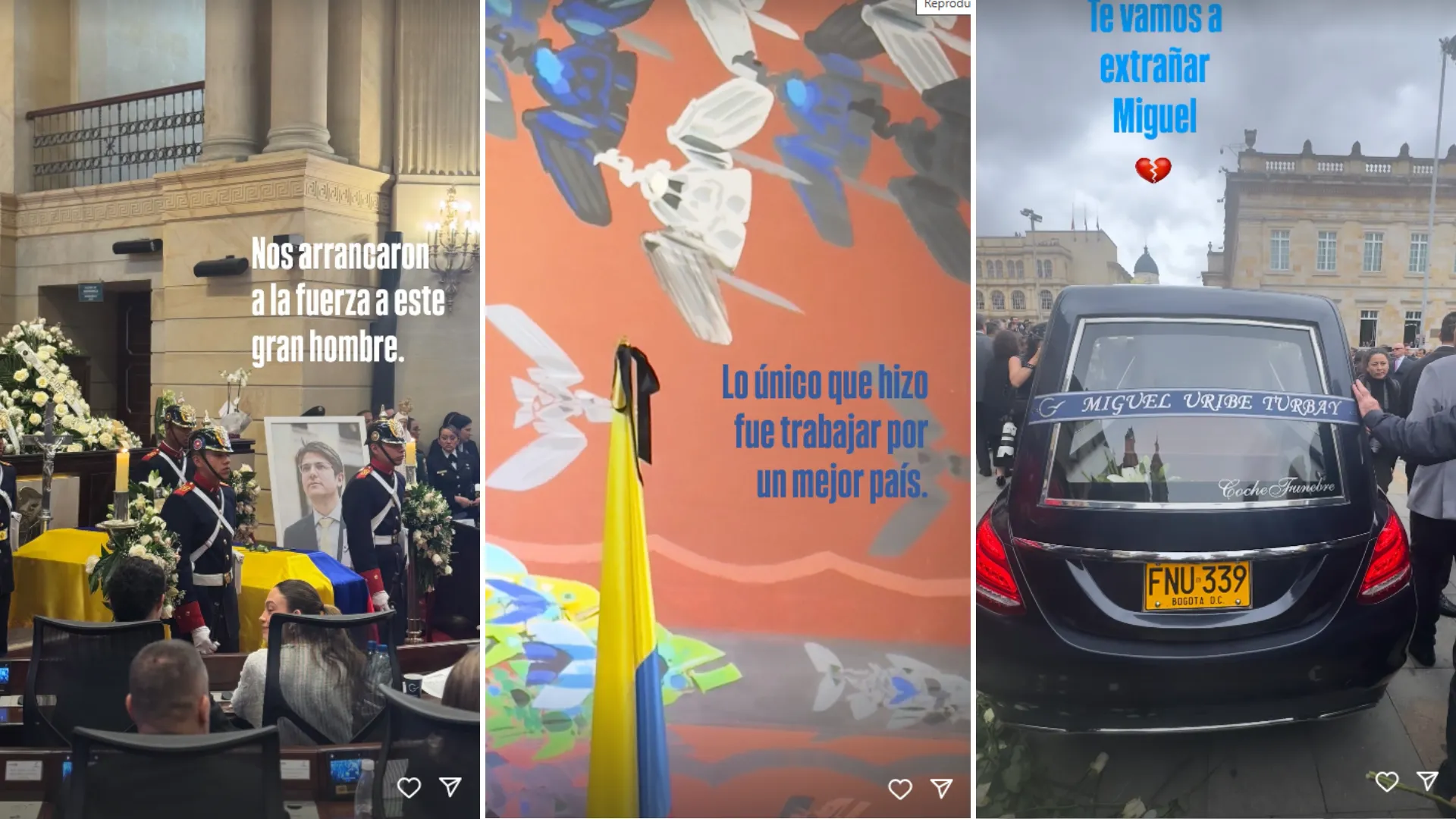 Paola Turbay y Miguel Uribe.