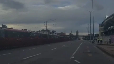 Paralizado TM por marchas de hinchas de Santa Fe