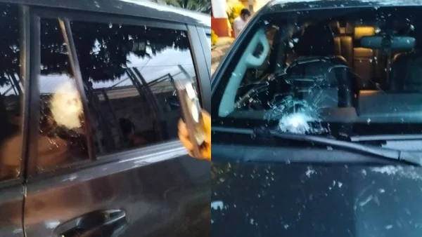 Así quedó el vehículo en la que iba el congresista Julio César Triana: hubo al menos ocho disparos Así quedó el vehículo en la que iba el congresista Julio César Triana: hubo al menos ocho disparos