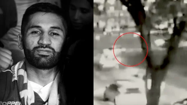 Se reveló el video del momento exacto en el que atropellaron a Sergio Blanco afuera del Movistar Arena