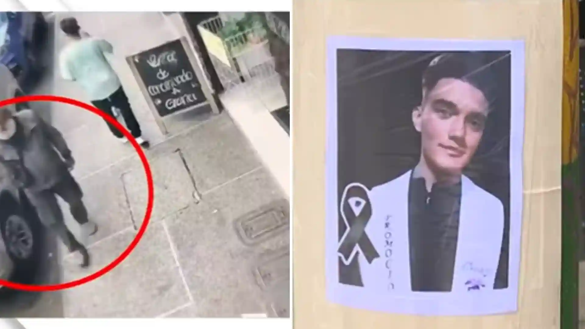 Los últimos segundos con vida del joven de 19 años asesinado por un habitante de calle en Itagüí