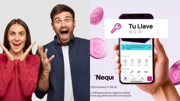 Nequi regalará dinero a usuarios que activen su llave Bre-B antes del 11 de septiembre