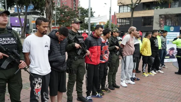 Así cayó una banda que vendía droga en el parque de Los Hippies de Bogotá