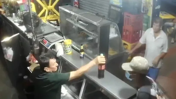 VIDEO | Tendero sobrevivió milagrosamente a un ataque de bala por parte de un sicario en Barranquilla