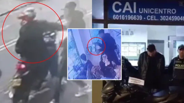 Video | Cómplice de atracador del violento robo en restaurante de Chapinero fue capturado Video | Cómplice de atracador del violento robo en restaurante de Chapinero fue capturado