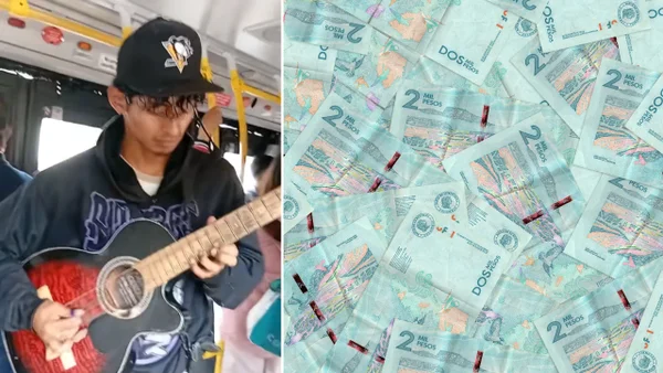 Artista callejero reveló cuánto se gana cantando en Transmilenio: mensual llegaría a los 4 millones