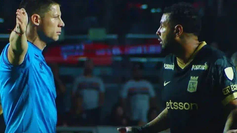 Sao Paulo vs. Atlético Nacional: Edwin Cardona fue expulsado