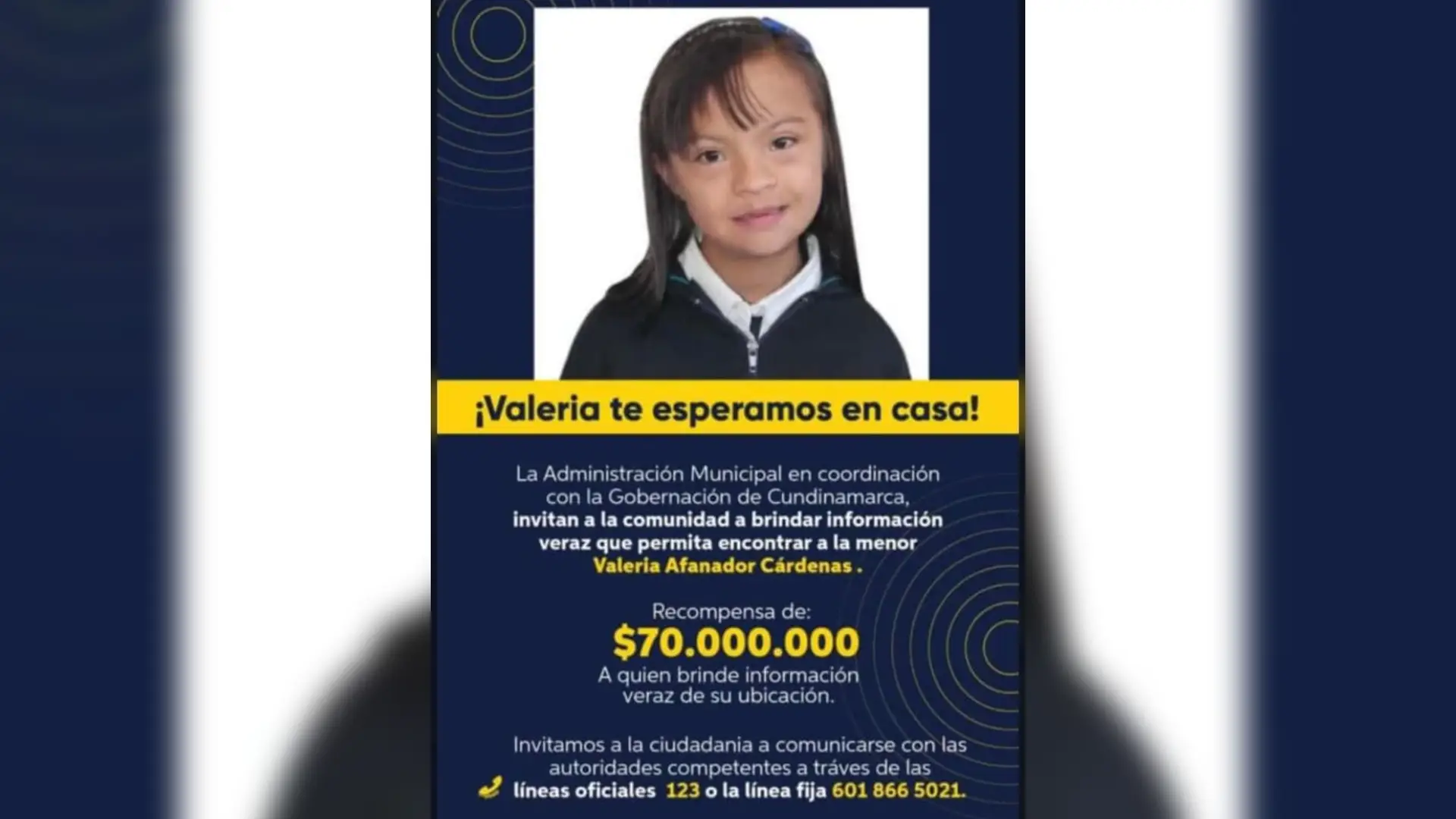 Nuevo afiche Valeria Afanador