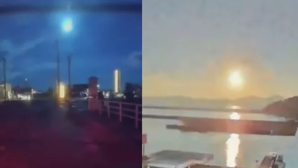 Impactante bola de fuego es vista por los cielos de Japón: ¿de qué se trata?