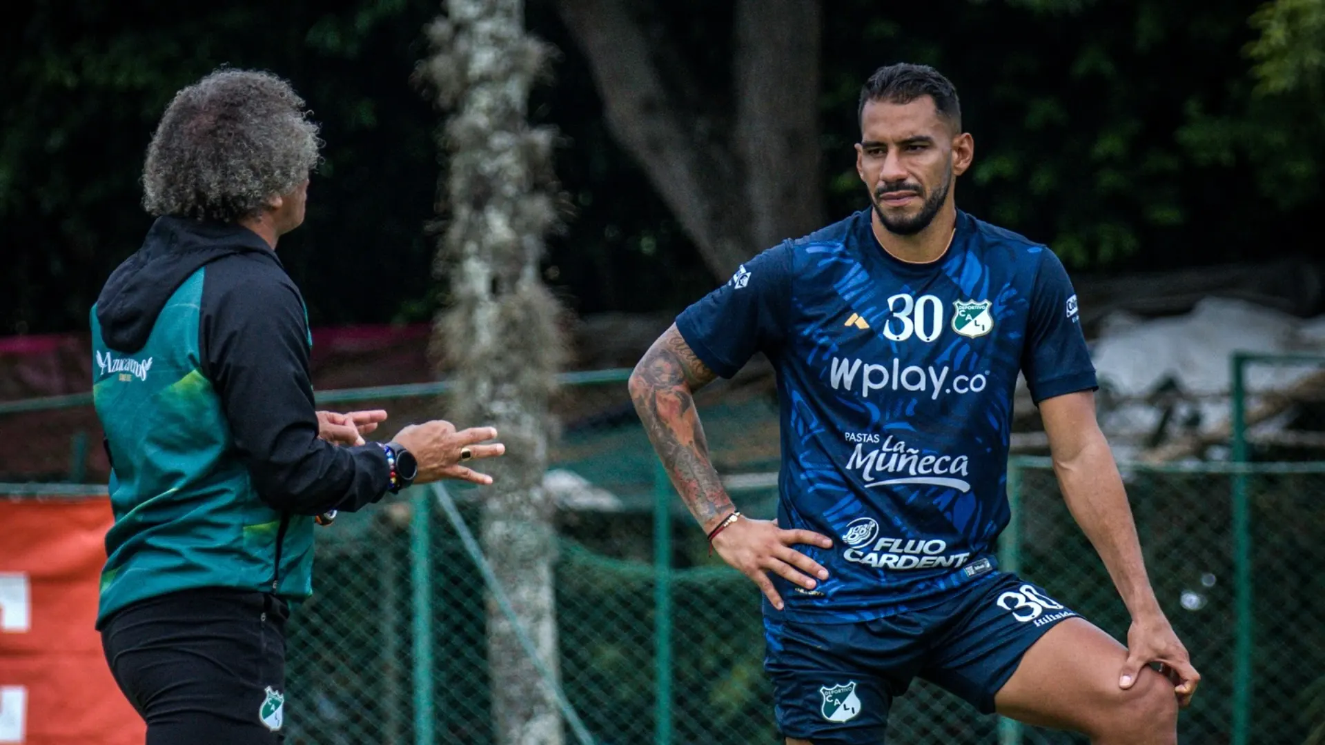 Yeison Gordillo Alberto Gamero Deportivo Cali