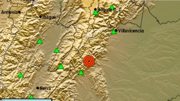 ¡Se reportaron múltiples temblores en Colombia hoy 21 de agosto de 2025!