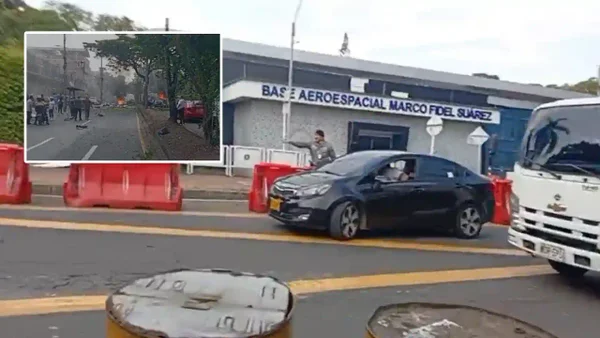 VIDEO | Grave explosión cerca de la Escuela Militar de Aviación en Cali deja varios muertos y heridos