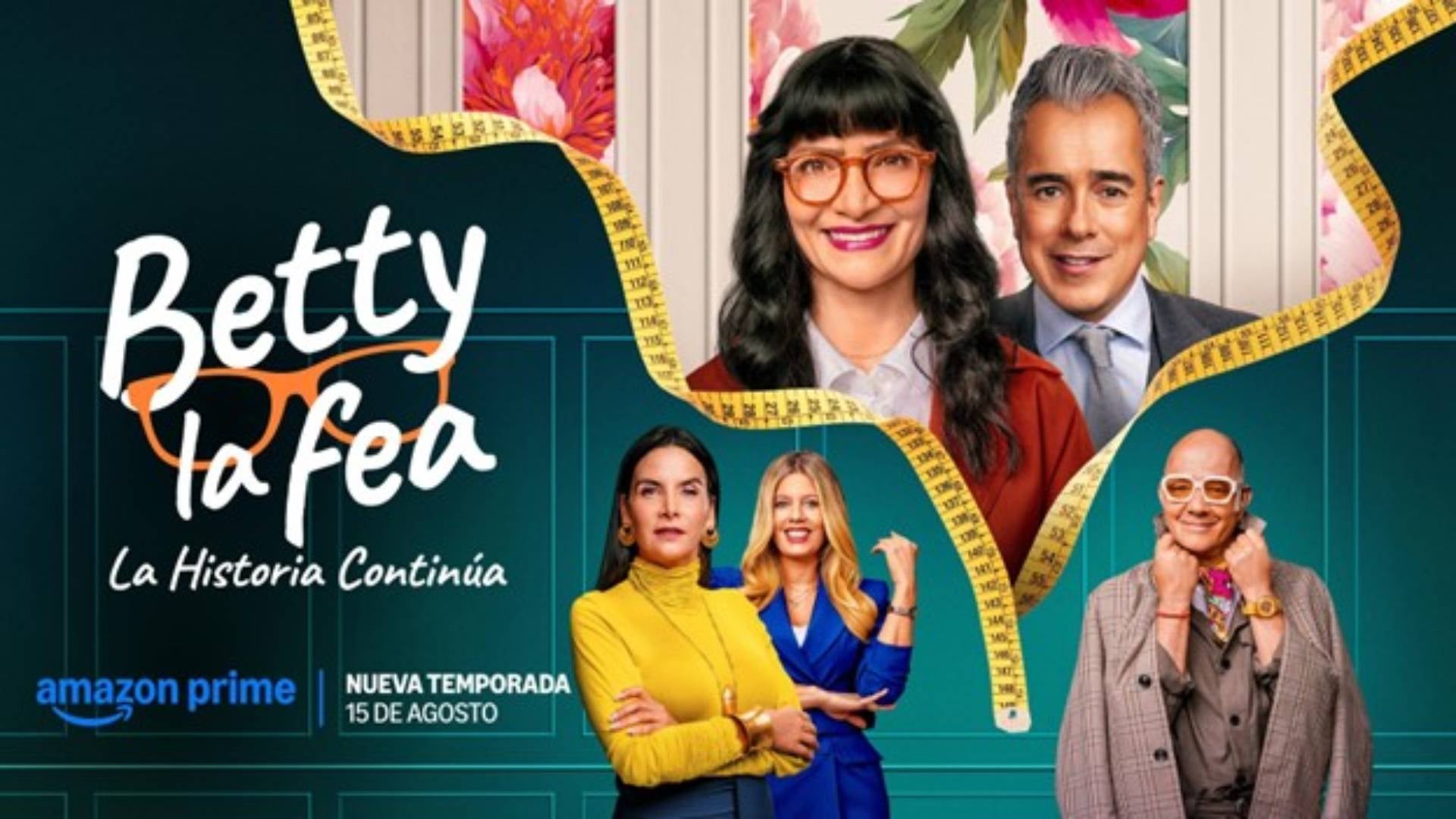 Prime Video revela tráiler y fecha de estreno de la segunda temporada de Betty la Fea: La Historia Continúa