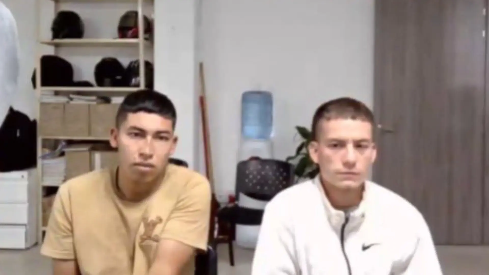 Rostros de los responsables de la activación de explosivos en Cali