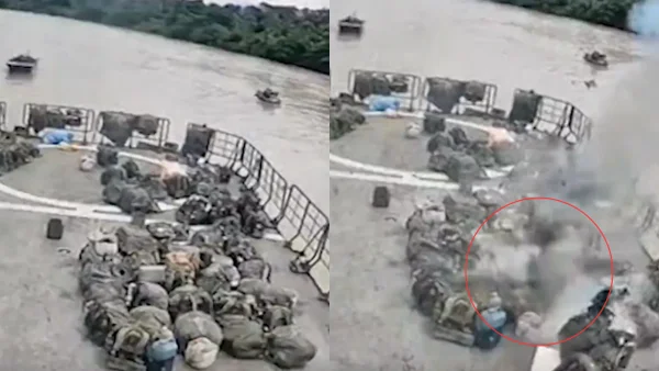 Ataque con drones, esta vez en Putumayo, se registró contra un buque de la Armada