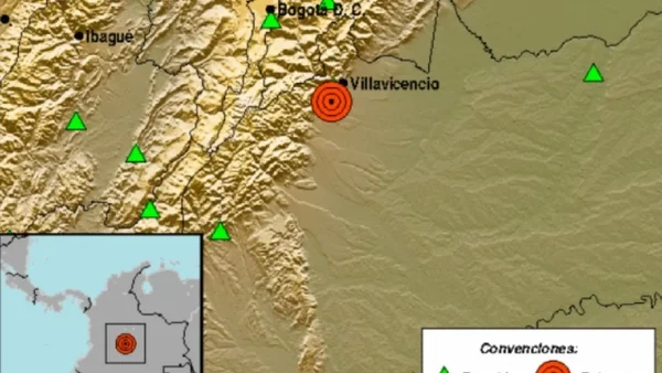 Atención: ¡tembló fuertemente en Colombia hoy 24 de agosto de 2025! Este es el reporte