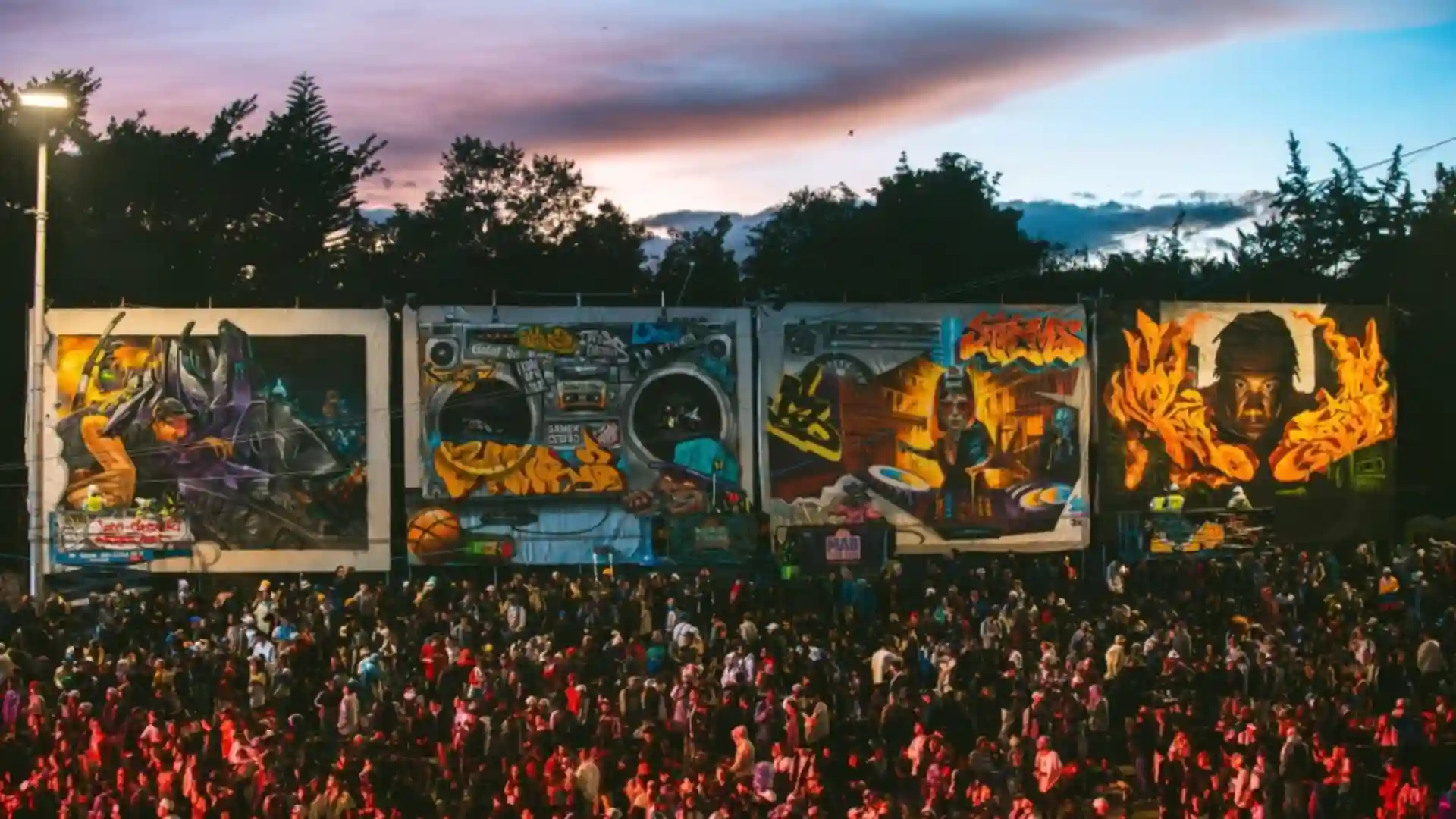 Vendedores atacaron a policías en Hip Hop al Parque: una patrullera con trauma craneoencefálico