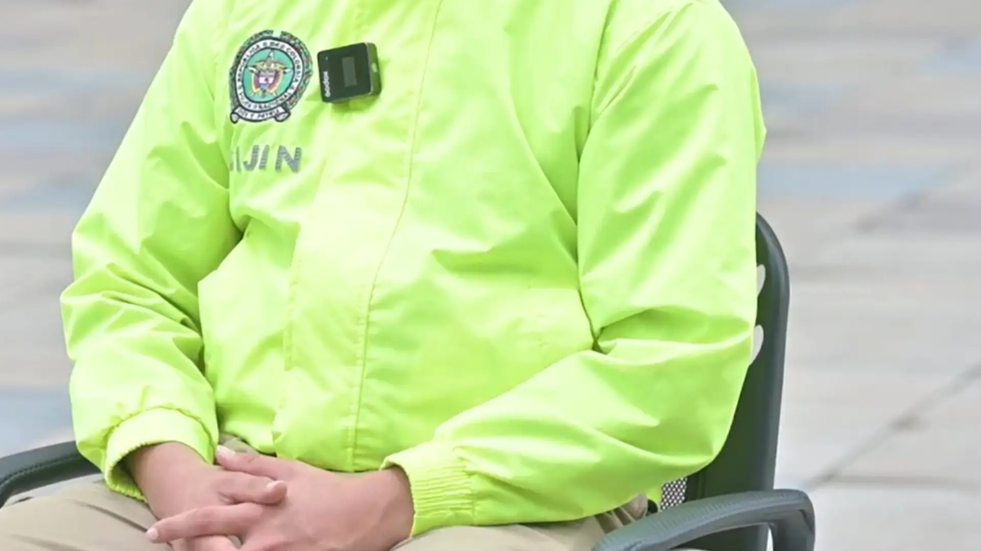 Policía infiltrado en Bogotá