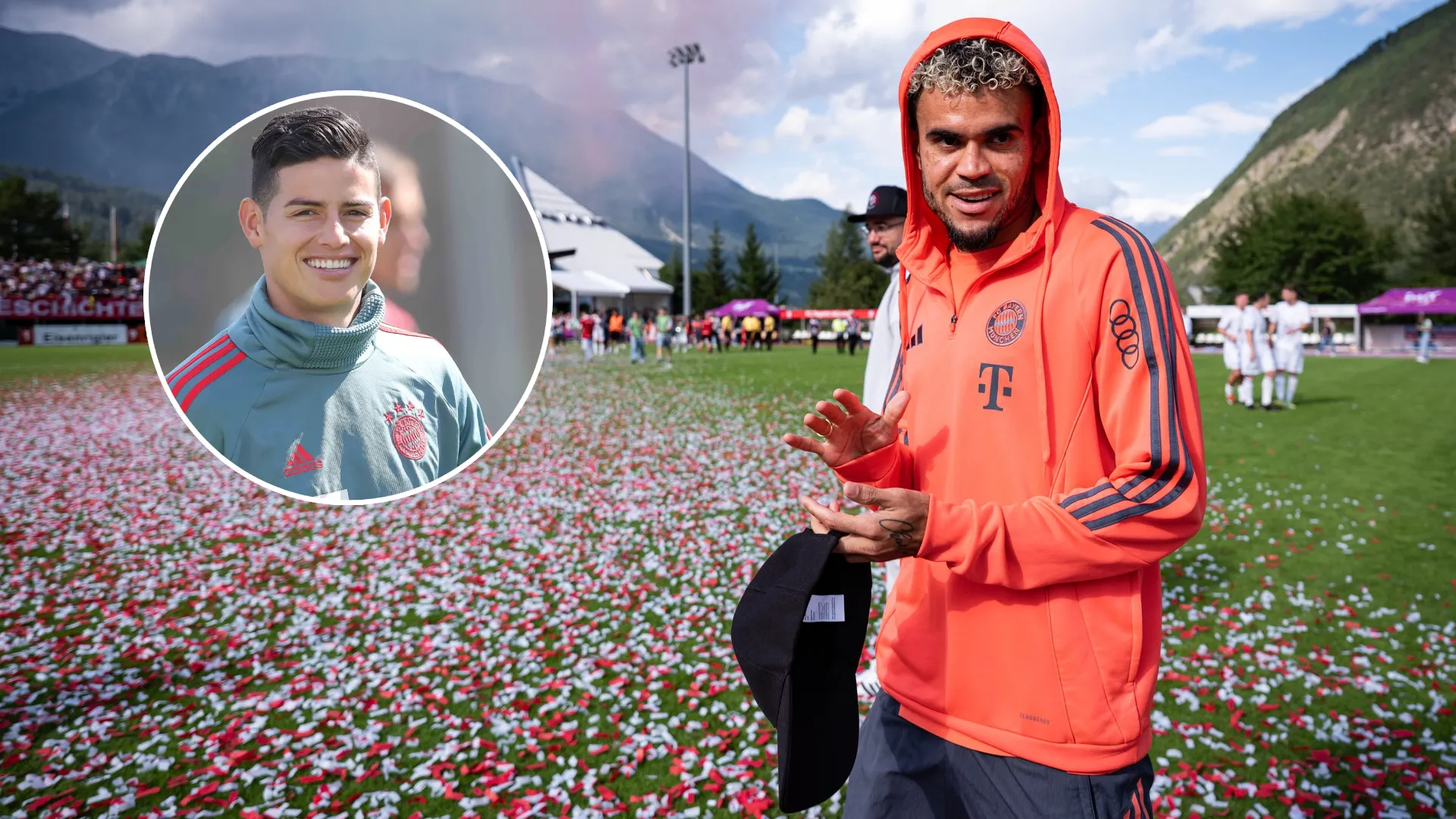 Luis Díaz James Rodríguez Bayern