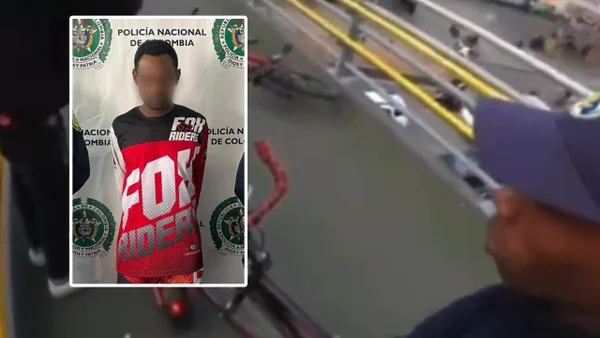 Capturan a ladrón que estuvo implicado en violento robo de una patineta en Bogotá