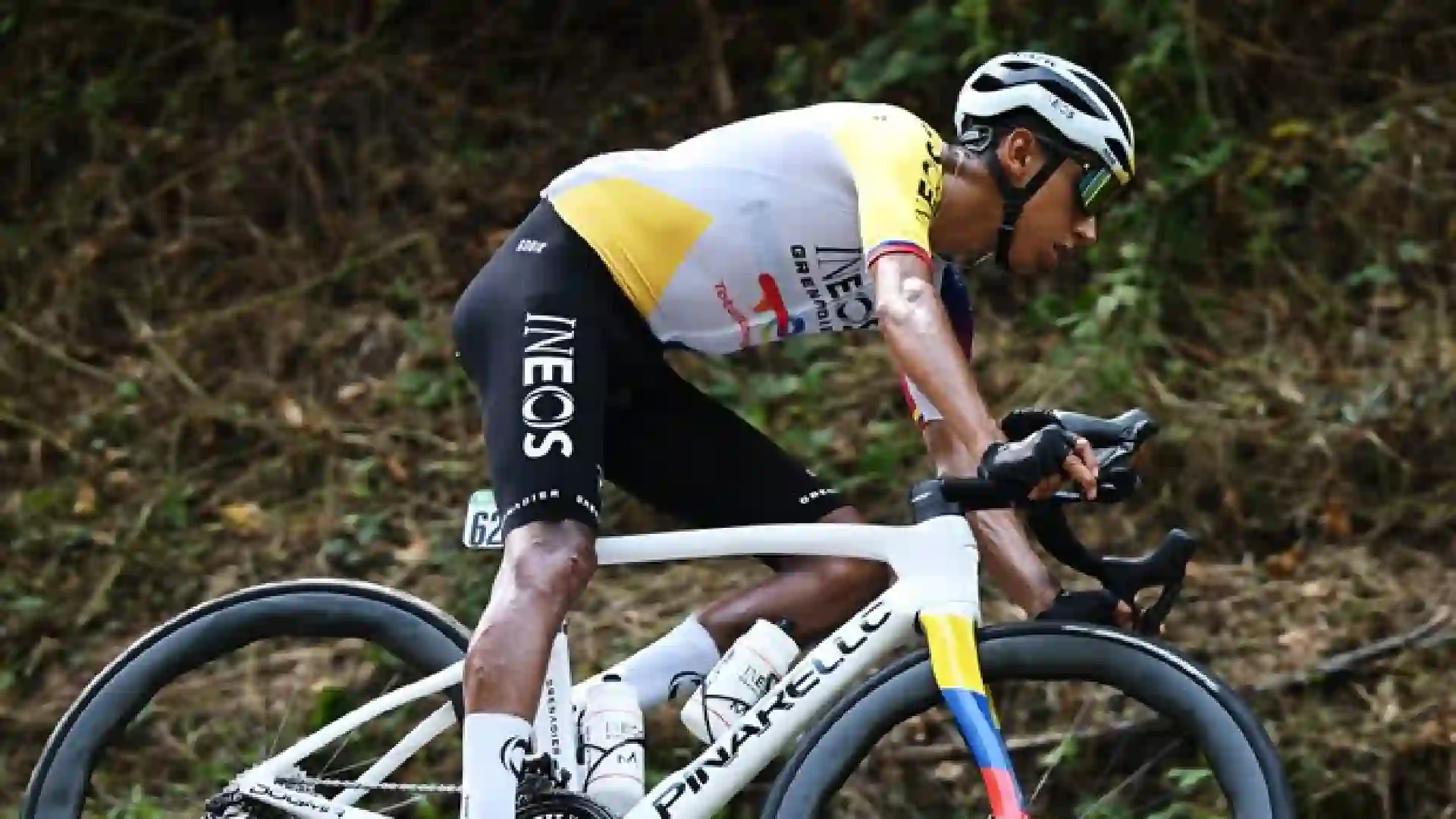 Egan Bernal en la Vuelta a España