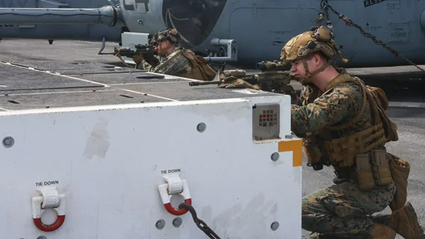 Se conocen las primeras fotografías del despliegue militar de EE. UU. en el mar Caribe