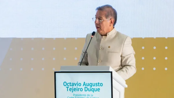 "Estamos trabajando en devolver la confianza": presidente de la Corte Suprema de Justicia "Estamos trabajando en devolver la confianza": presidente de la Corte Suprema de Justicia