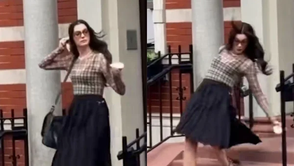 Anne Hathaway sufre fuerte caída durante las grabaciones de 'El diablo viste a la moda 2'