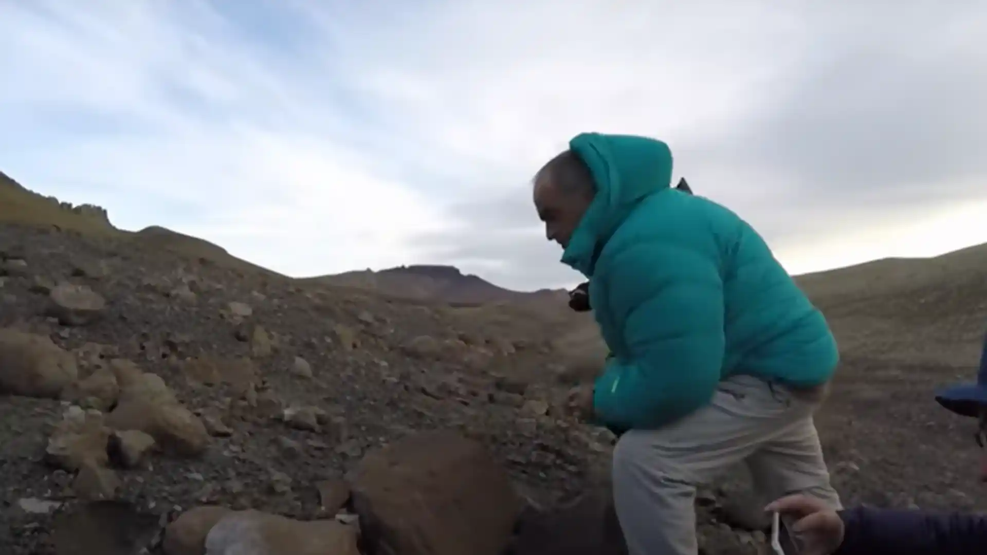 Dinosaurio prehistórico en Argentina.