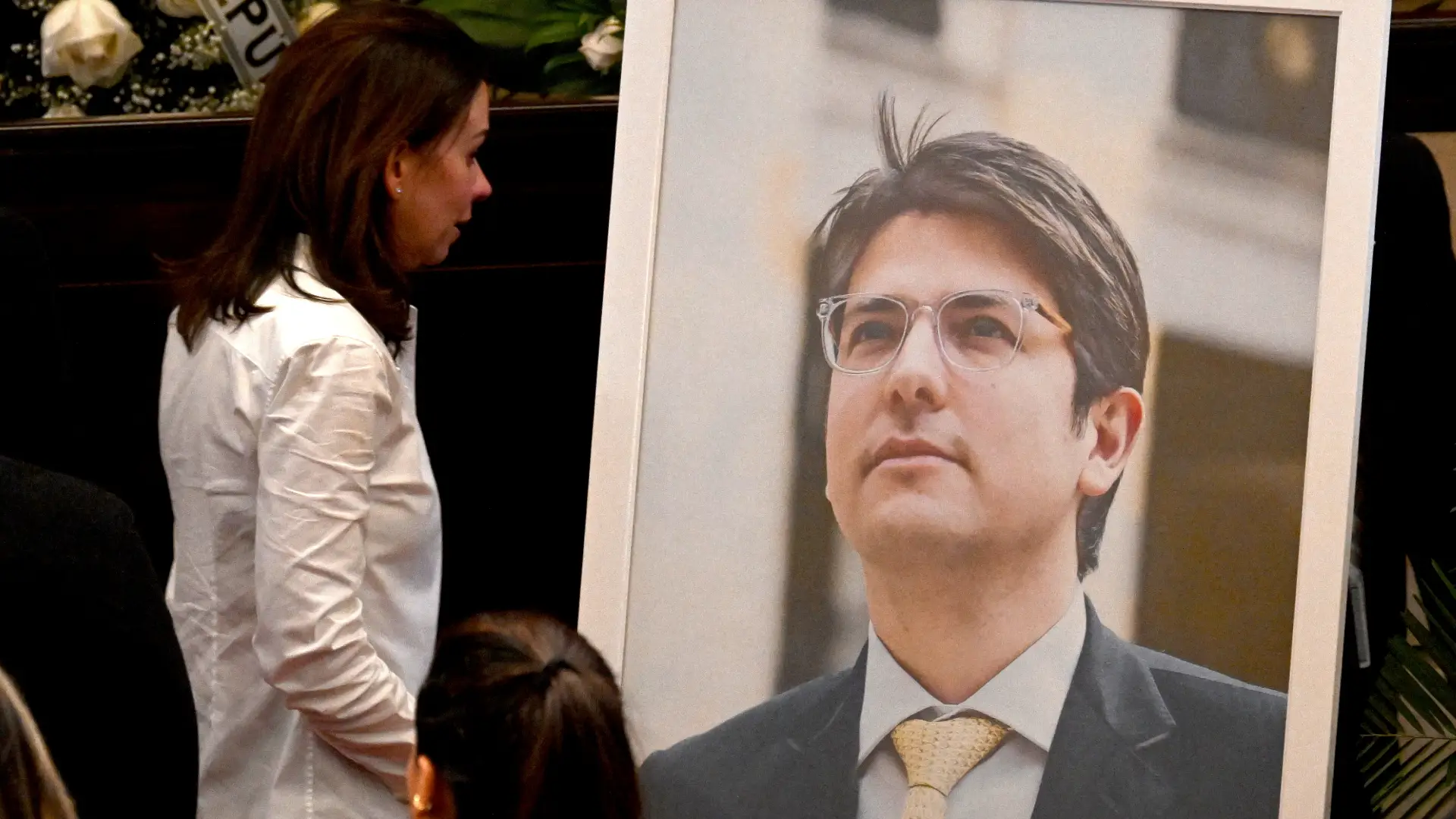 María Claudia Tarazona, esposa de Miguel Uribe.