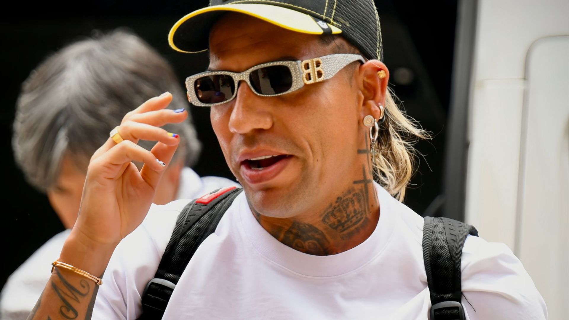 Dayro llegada a la concentración