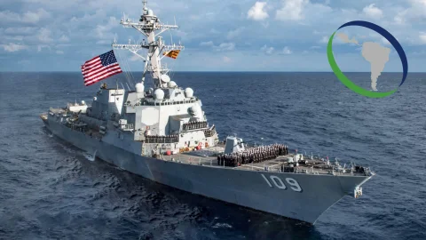Foto: montaje realizado con imágenes de la Celac y U.S. Navy
