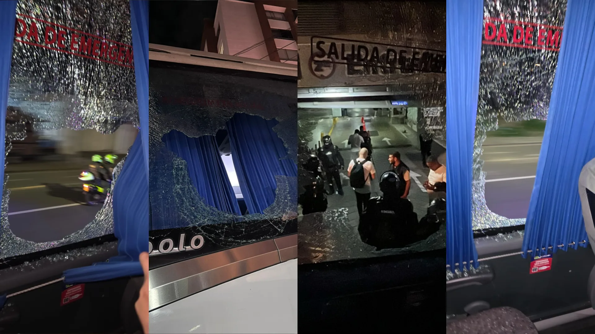 Bus Atlético Nacional en Armenia (1)