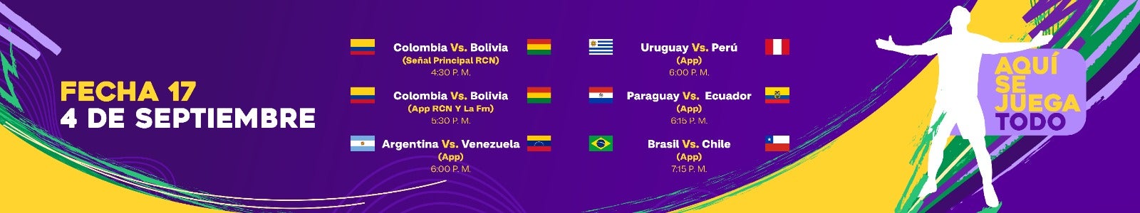 Banner eliminatorias