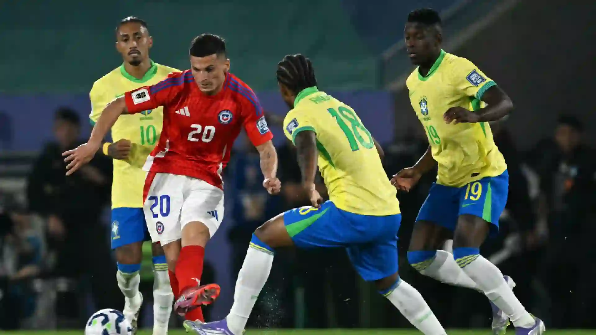 Brasil vs. Chile por eliminatorias