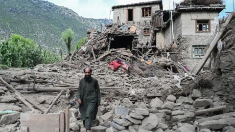 ¡Doloroso! Más de 2.200 deja uno de los peores sismos de la historia de Afganistán