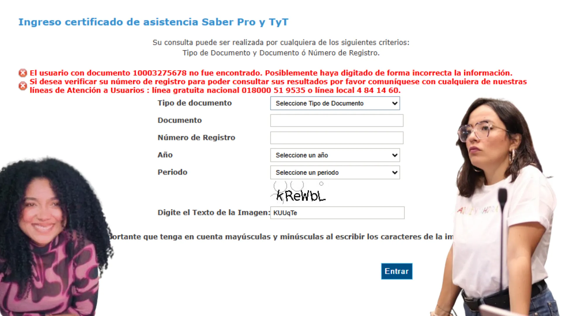 Foto: montaje realizado con imágenes del Icfes, Jennifer Pedraza y el Ministerio del Interior