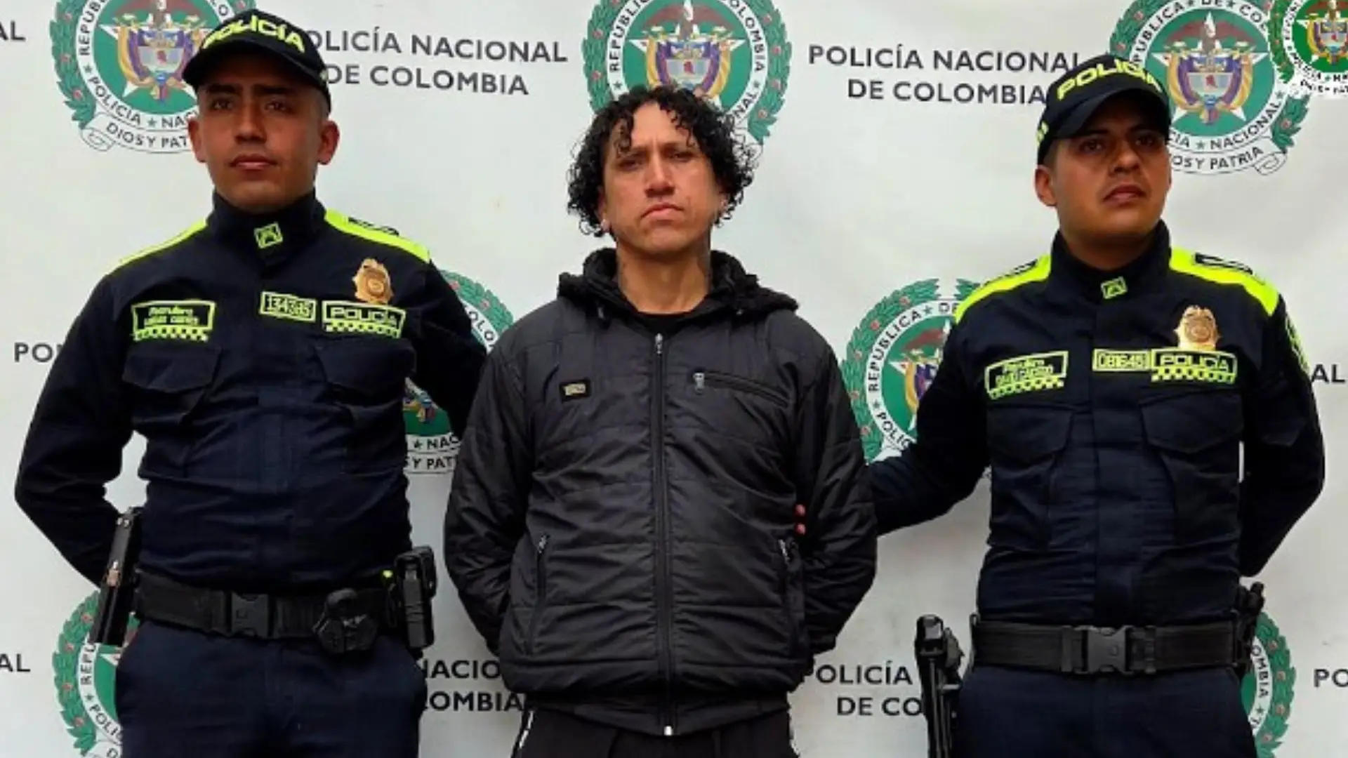 Odontólogo capturado en Bogotá.