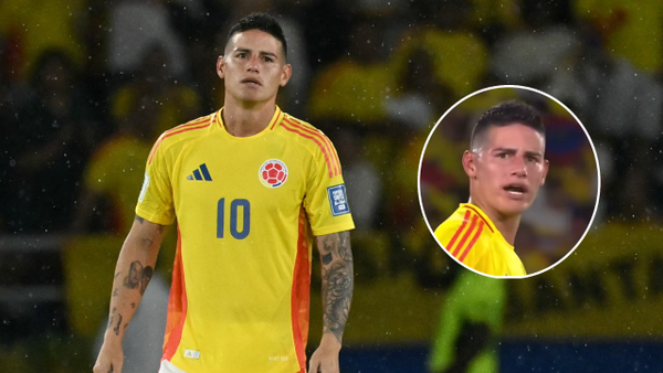 Video | El gesto de furia de James Rodríguez que nadie vio en el duelo con Bolivia por eliminatorias Video | El gesto de furia de James Rodríguez que nadie vio en el duelo con Bolivia por eliminatorias